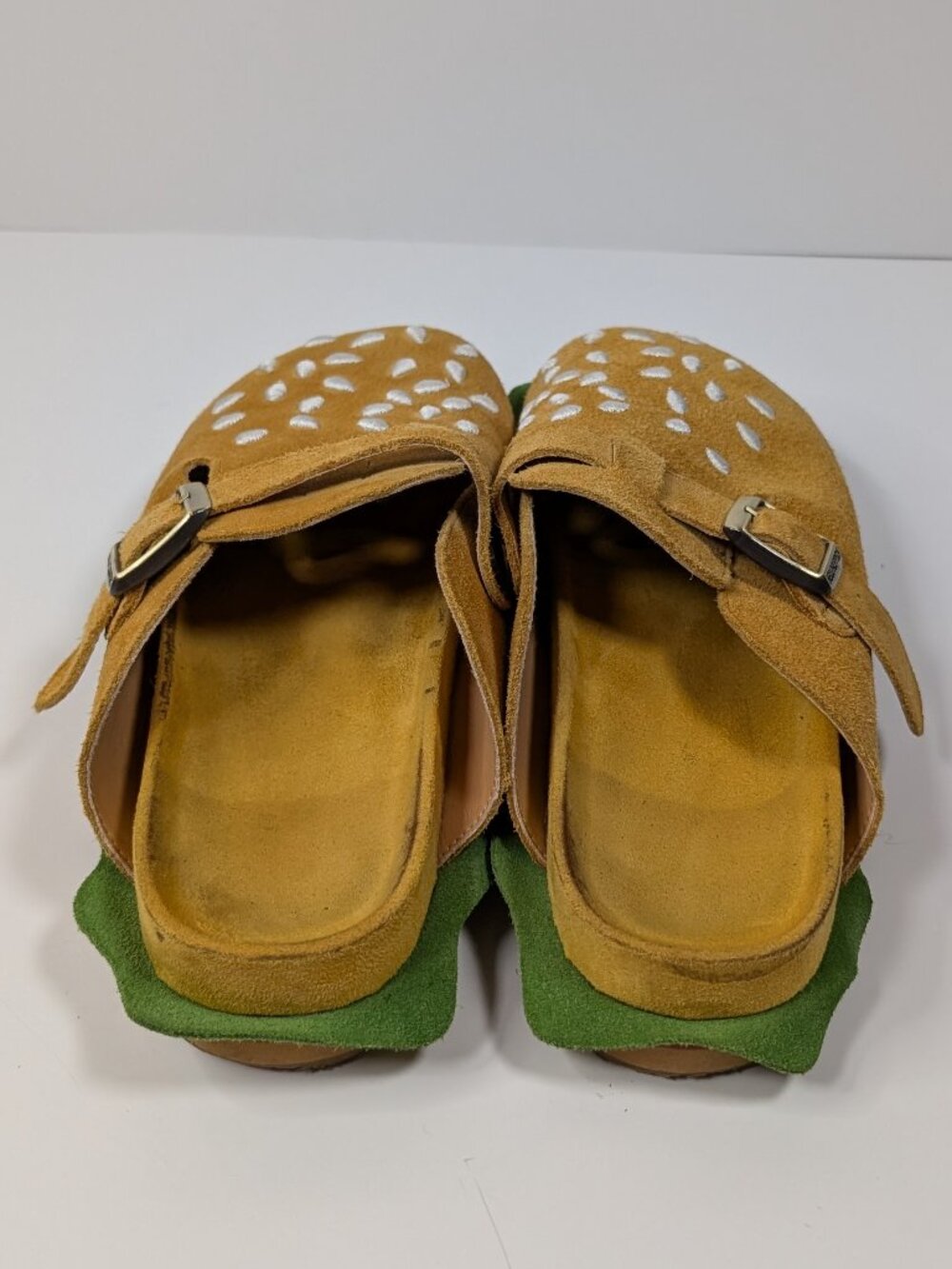 Great condition Burger Theme Hello Slippers brand shoes - size 38/8 - Picture 10 of 16